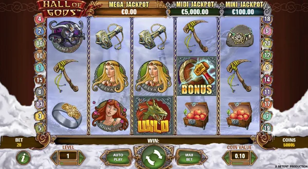 Hall of Goods slot by NetEnt