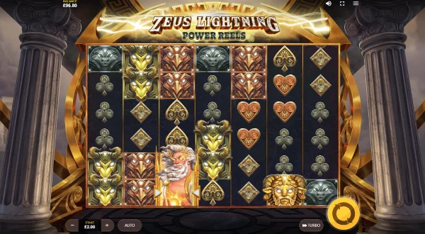 Zeus Lightning Power Reels slot by Red Tiger