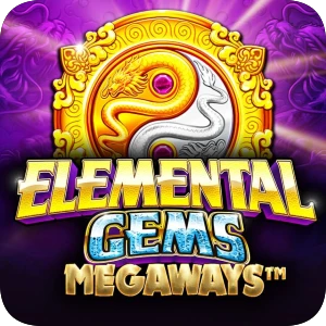 elemental gems megaways slot logo