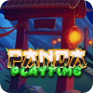 panda playtime slot logo
