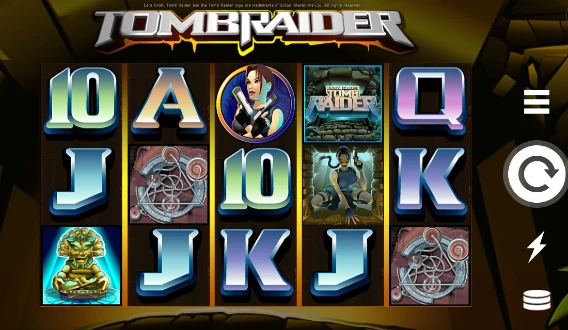 Tomb Raider slot by Microgaming