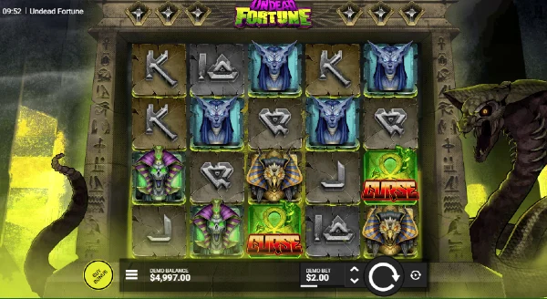 Undead Fortune slot by hacksaw gaming
