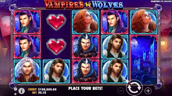 Vampires vs Wolves slot by Pragmatic Play