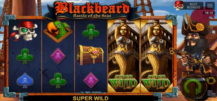 gameplay of blackbeard slot