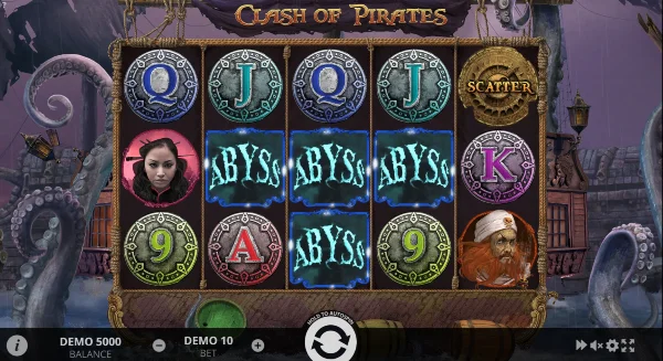 gameplay of clash of pirates slot 