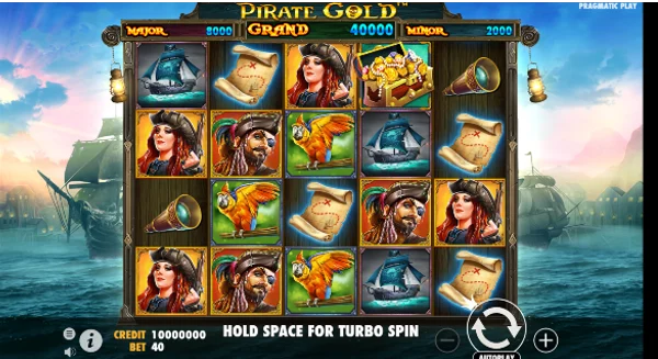 pirate gold slot gameplay