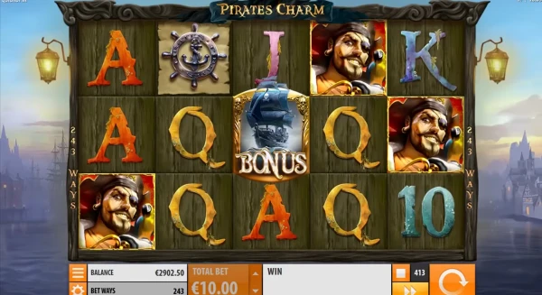 pirates charm slot gameplay