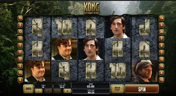 King Kong slot gameplay