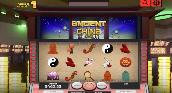ancient china slot gameplay