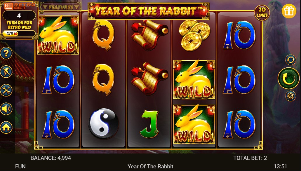 Year of the Rabbit Slot Game Overview