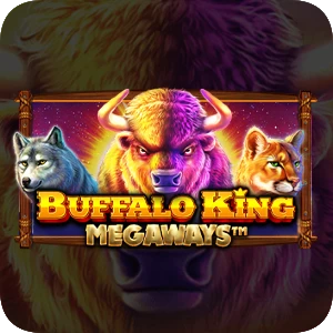 Buffalo King Megaways slot logo