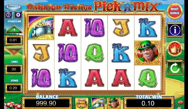 Rainbow Riches Pick and Mix gameplay 2