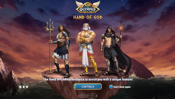 Rise of Olympus hand of god feature
