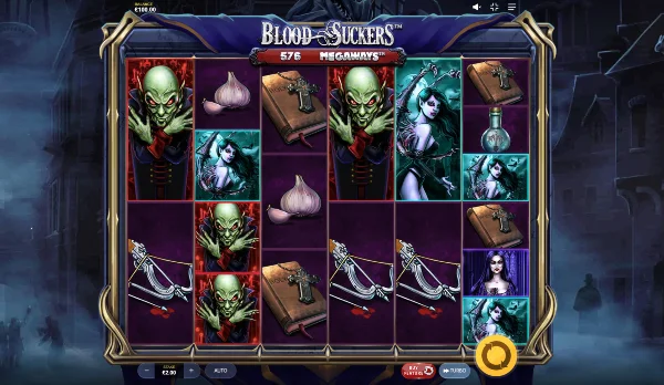 blood suckers megaways gameplay 