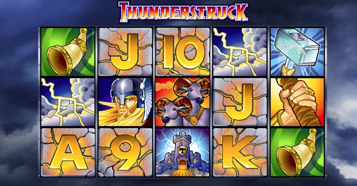 Thunderstruck slot gameplay