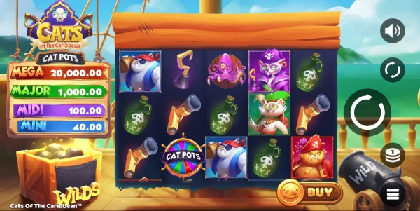Cats of the Caribbean Slot Game