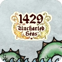1429 uncharted seas slot logo