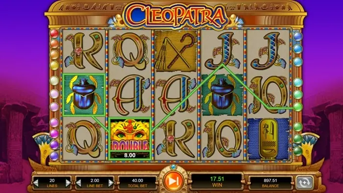 Cleopatra Casino Game Slot
