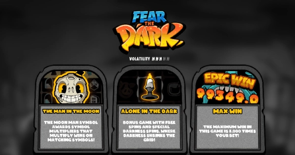 Fear the Dark Bonuses and Free Spins